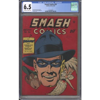 Smash Comics #54 CGC 6.5 (OW-W) *2140399005*