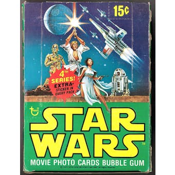 Star Wars 4th Series Wax Box (Topps 1978)