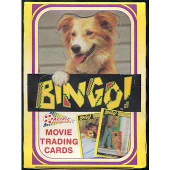 Bingo The Movie Trading Cards Wax Box (1991 Pacific)