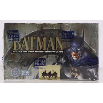 Batman Saga of the Dark Knight Hobby Box (1994 Skybox)