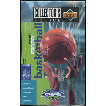 1995/96 Upper Deck Collector's Choice Series 2 Basketball 24 Pack Box