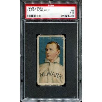 1909-11 T206 Cycle Larry Schlafly PSA 1.5 (FR) *4486