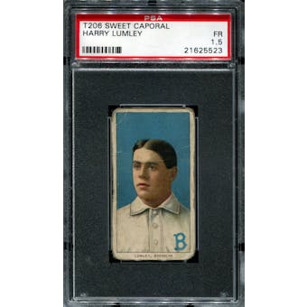 1909-11 T206 Sweet Caporal Harry Lumley PSA 1.5 (FR) *5523