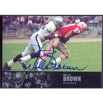 1997 Upper Deck Legends Autographs #AL26 Willie Brown