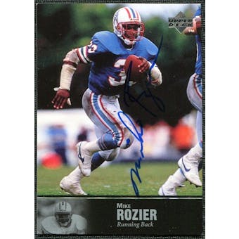 1997 Upper Deck Legends Autographs #AL36 Mike Rozier