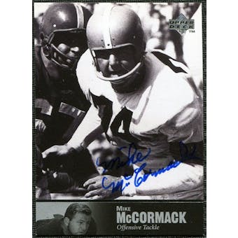 1997 Upper Deck Legends Autographs #AL50 Mike McCormack