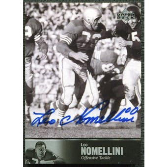 1997 Upper Deck Legends Autographs #AL54 Leo Nomellini