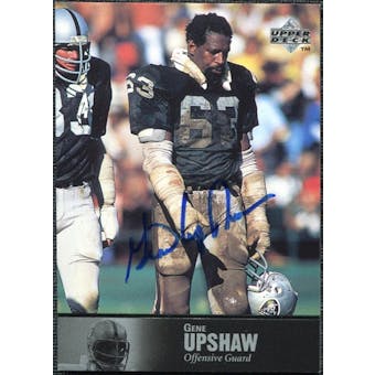 1997 Upper Deck Legends Autographs #AL65 Gene Upshaw