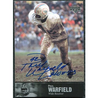 1997 Upper Deck Legends Autographs #AL67 Paul Warfield