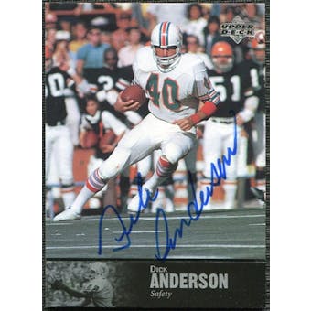 1997 Upper Deck Legends Autographs #AL75 Dick Anderson