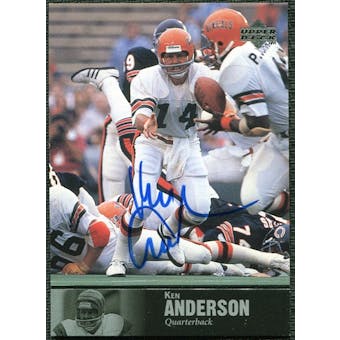 1997 Upper Deck Legends Autographs #AL76 Ken Anderson