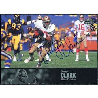1997 Upper Deck Legends Autographs #AL89 Dwight Clark