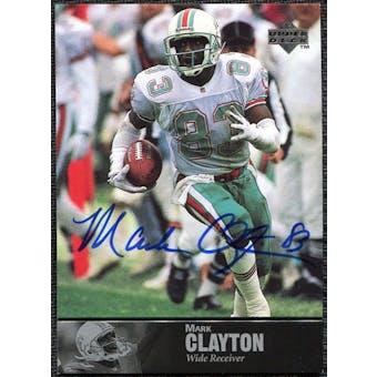 1997 Upper Deck Legends Autographs #AL90 Mark Clayton