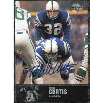 1997 Upper Deck Legends Autographs #AL95 Mike Curtis