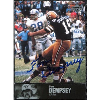 1997 Upper Deck Legends Autographs #AL98 Tom Dempsey