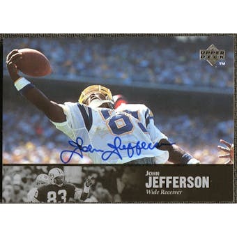 1997 Upper Deck Legends Autographs #AL121 John Jefferson