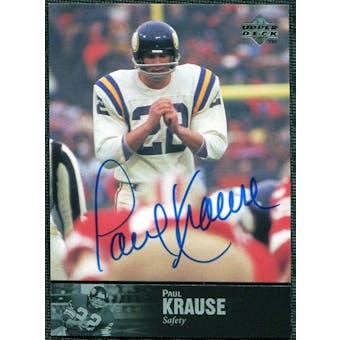 1997 Upper Deck Legends Autographs #AL128 Paul Krause