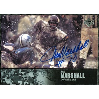 1997 Upper Deck Legends Autographs #AL134 Jim Marshall