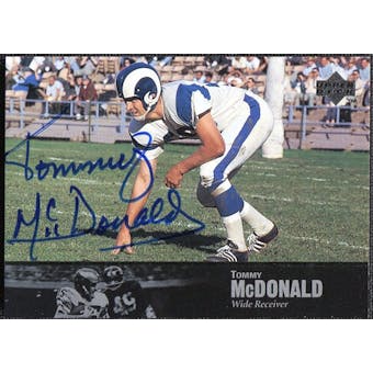 1997 Upper Deck Legends Autographs #AL136 Tommy McDonald