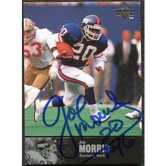 1997 Upper Deck Legends Autographs #AL146 Joe Morris