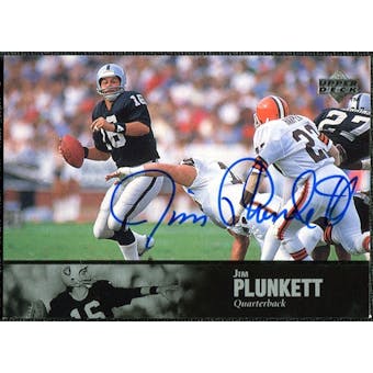 1997 Upper Deck Legends Autographs #AL155 Jim Plunkett