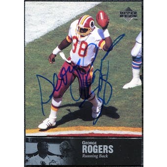 1997 Upper Deck Legends Autographs #AL159 George Rogers