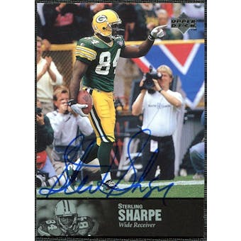 1997 Upper Deck Legends Autographs #AL160 Sterling Sharpe