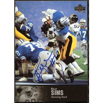 1997 Upper Deck Legends Autographs #AL161 Billy Sims