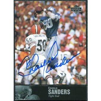 1997 Upper Deck Legends Autographs #AL164 Charlie Sanders