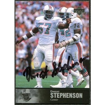 1997 Upper Deck Legends Autographs #AL169 Dwight Stephenson