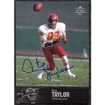 1997 Upper Deck Legends Autographs #AL173 Otis Taylor SP