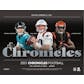 2021 Panini Chronicles Football Hobby 12-Box Case