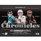 2021 Panini Chronicles Football H2 20-Box Case