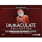 2021 Panini Immaculate Collegiate Football Hobby 1st Off The Line FOTL Box
