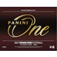 2021 Panini One Football Hobby 20-Box Case