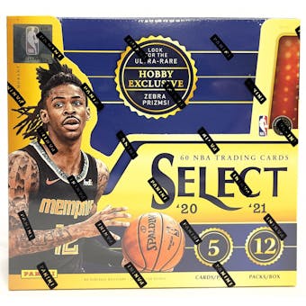 2020/21 Panini Select Basketball Hobby Box