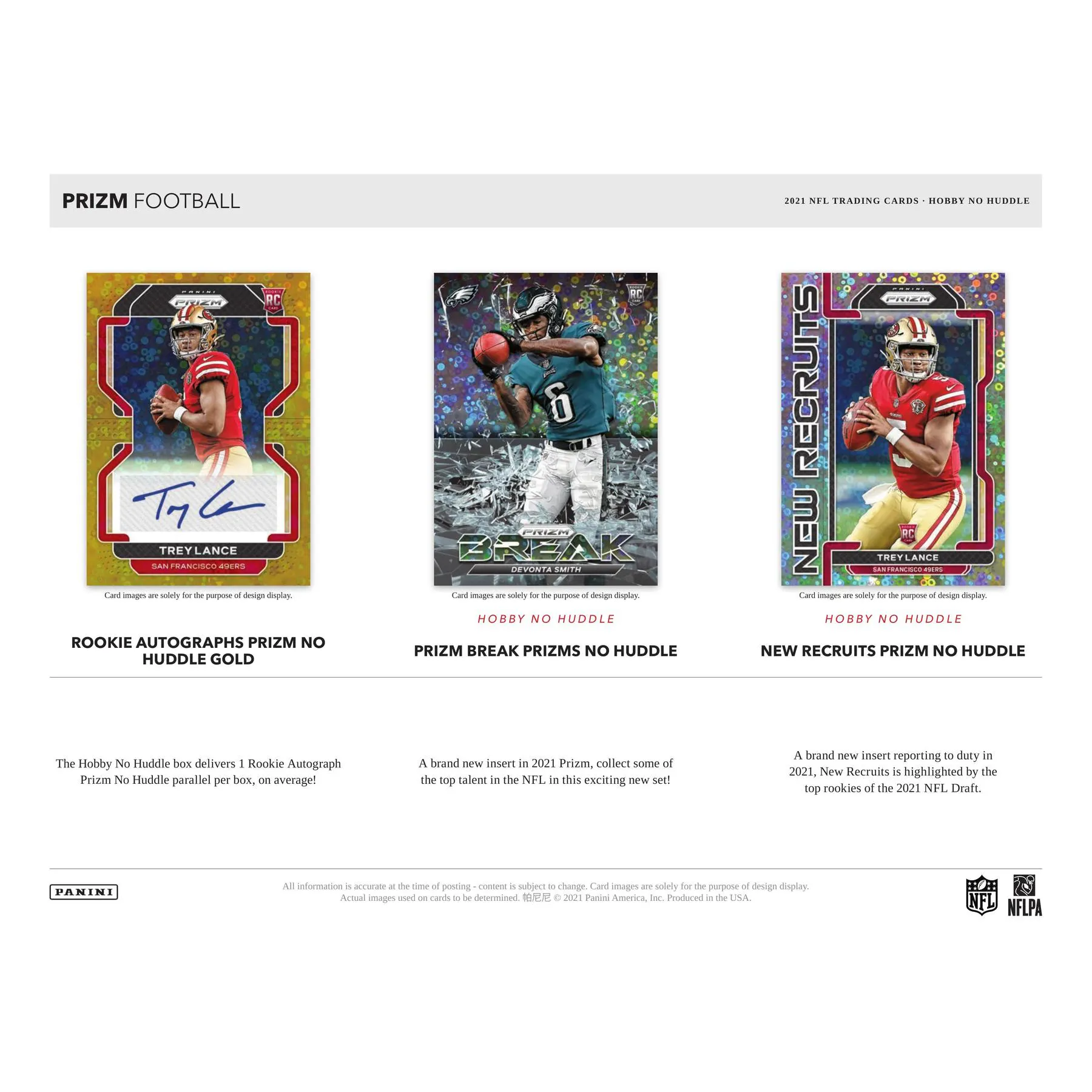 2021 Panini Prizm No Huddle Football Hobby Pack | DA Card World 2021 Panini Prizm No Huddle Football Hobby Pack | DA Card World
