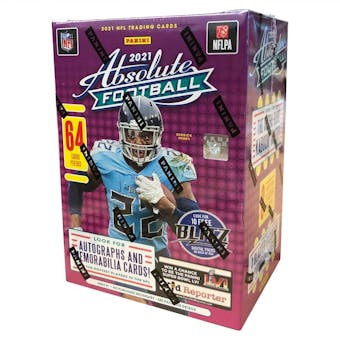 2021 Panini Absolute Football 8-Pack Blaster Box (Purple Parallels!) (Fanatics)