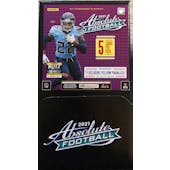 2021 Panini Absolute Football 48-Pack Gravity Feed Box (Yellow Parallels) (Reed Buy)