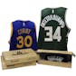2020/21 Hit Parade Autographed Basketball Jersey - Series 11 - Hobby Box - Zion, Curry, & Giannis!!!