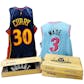 2020/21 Hit Parade Autographed Basketball Jersey - Series 17 - Hobby Box - Curry, Ewing & Giannis!!!