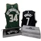 2020/21 Hit Parade Autographed Basketball Jersey - Series 22 - Hobby 10-Box Case - Morant, Curry & Giannis!!!