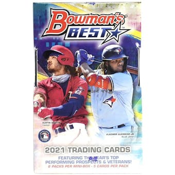2021 Bowman's Best Baseball 8-Box Case- DACW Live 26 Spot Random Team Break #1
