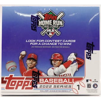 2022 Topps Series 1 Baseball 24-Pack Retail Box