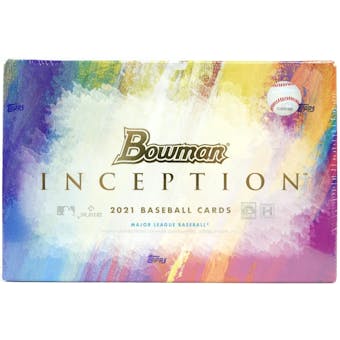 2021 Bowman Inception Baseball 8-Box- DACW Live 30 Spot PYT Break #2