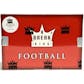 2021 Break King Premium Football Hobby 3-Box Case