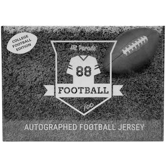 2021 Hit Parade Auto College Football Jersey 1-Box Series 6- DACW Live 8 Spot Random Division Break #5