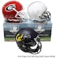 2021 Hit Parade Autographed FS College Football Helmet Hobby Box -Series 1 - Mahomes, Rodgers, & Lawrence!