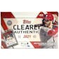 2021 Topps Clearly Authentic Baseball Hobby 20-Box Case