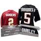 2021 Hit Parade Autographed College Football Jersey - Series 4 - 10-Box Hobby Case - Mahomes & Lawrence!!!